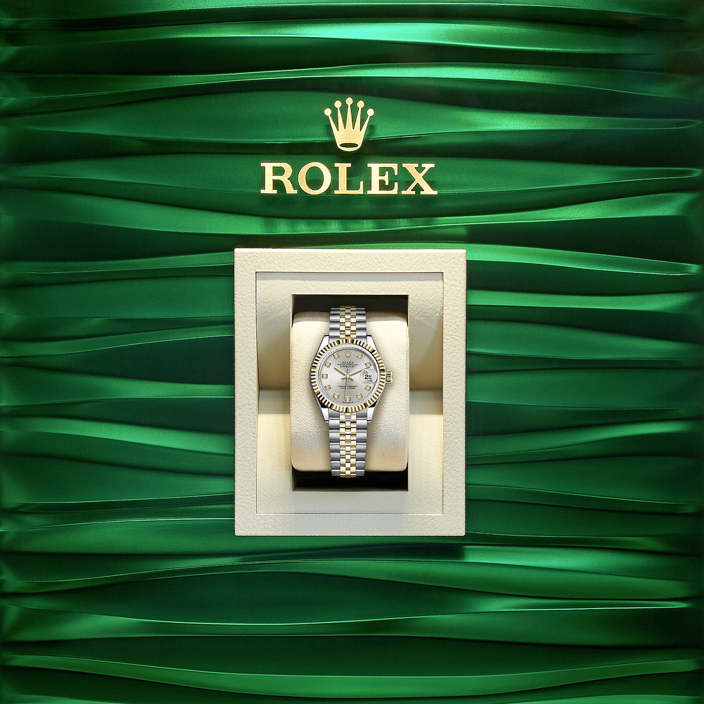 Lady-Datejust 28, Oystersteel and 18k Yellow Gold, Ref# 279173-0007