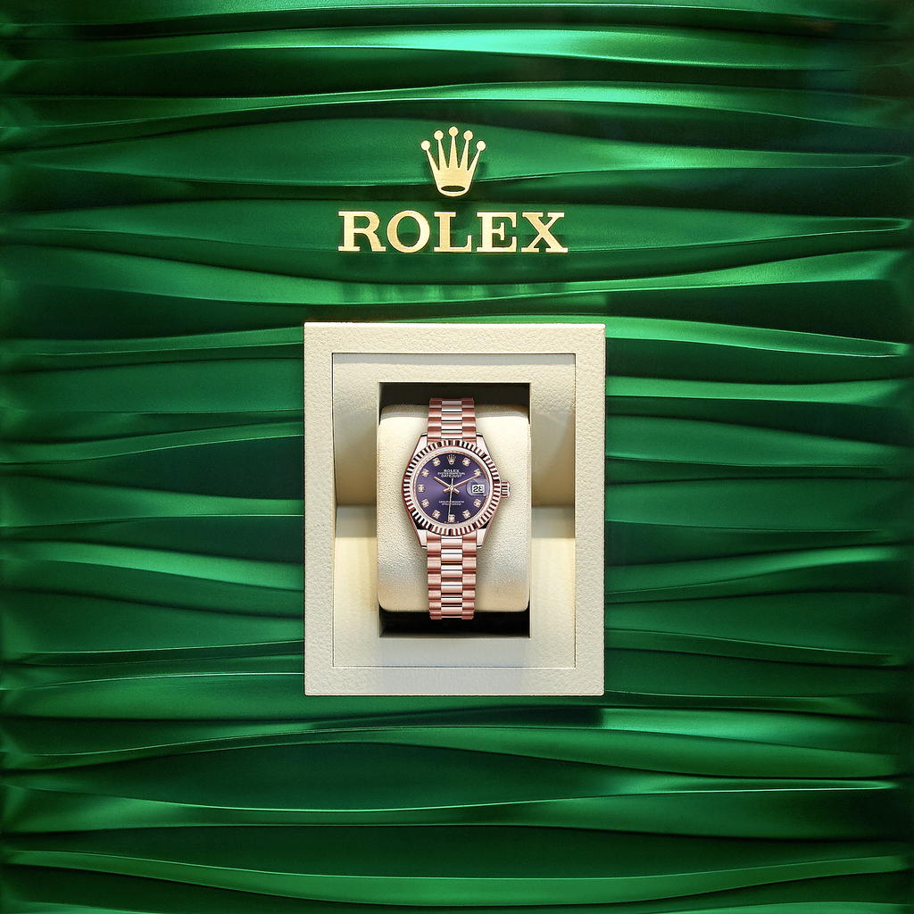 Lady-Datejust 28, 18k Everose Gold, Ref# 279175-0019