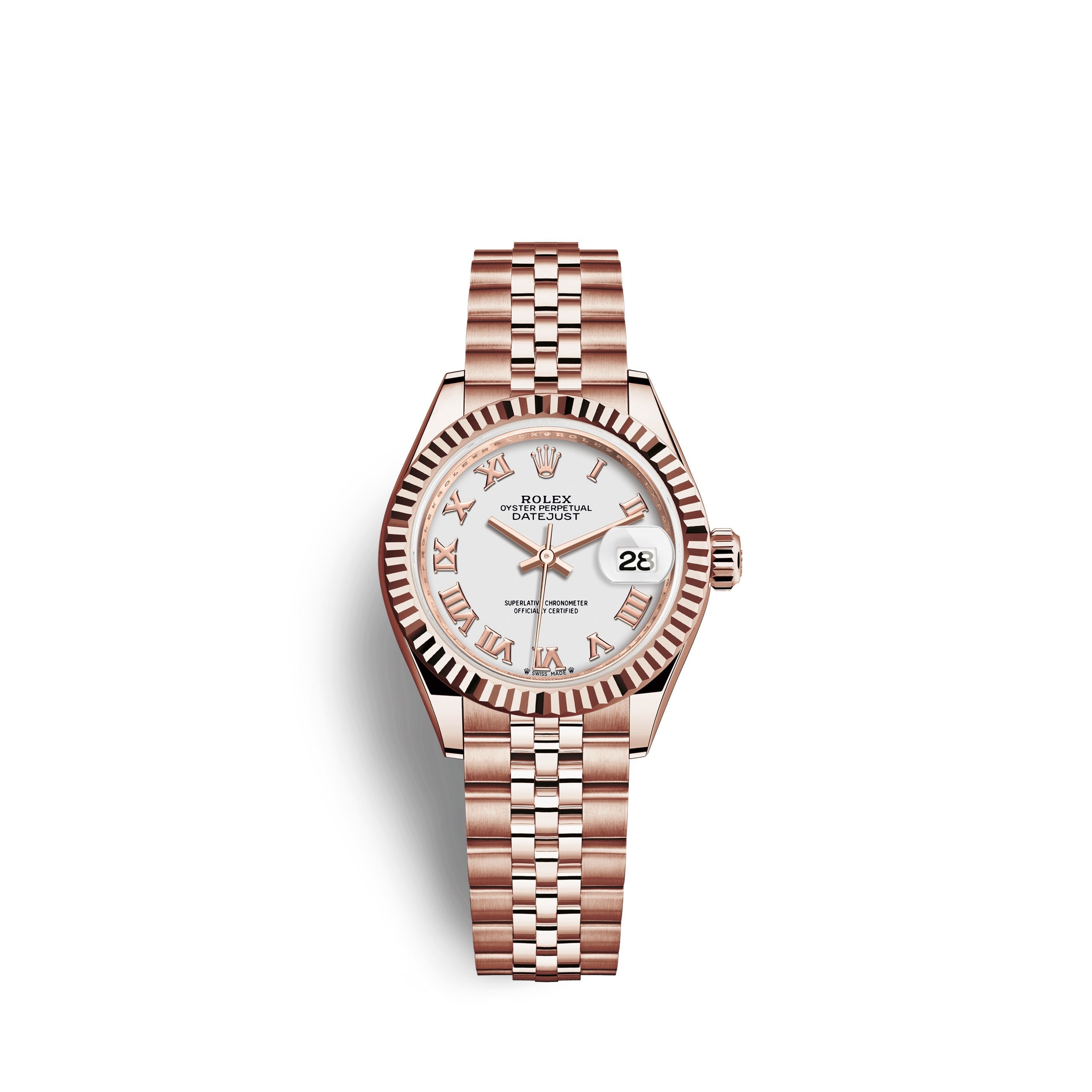 Lady-Datejust 28, 18k Everose Gold, Ref# 279175-0022