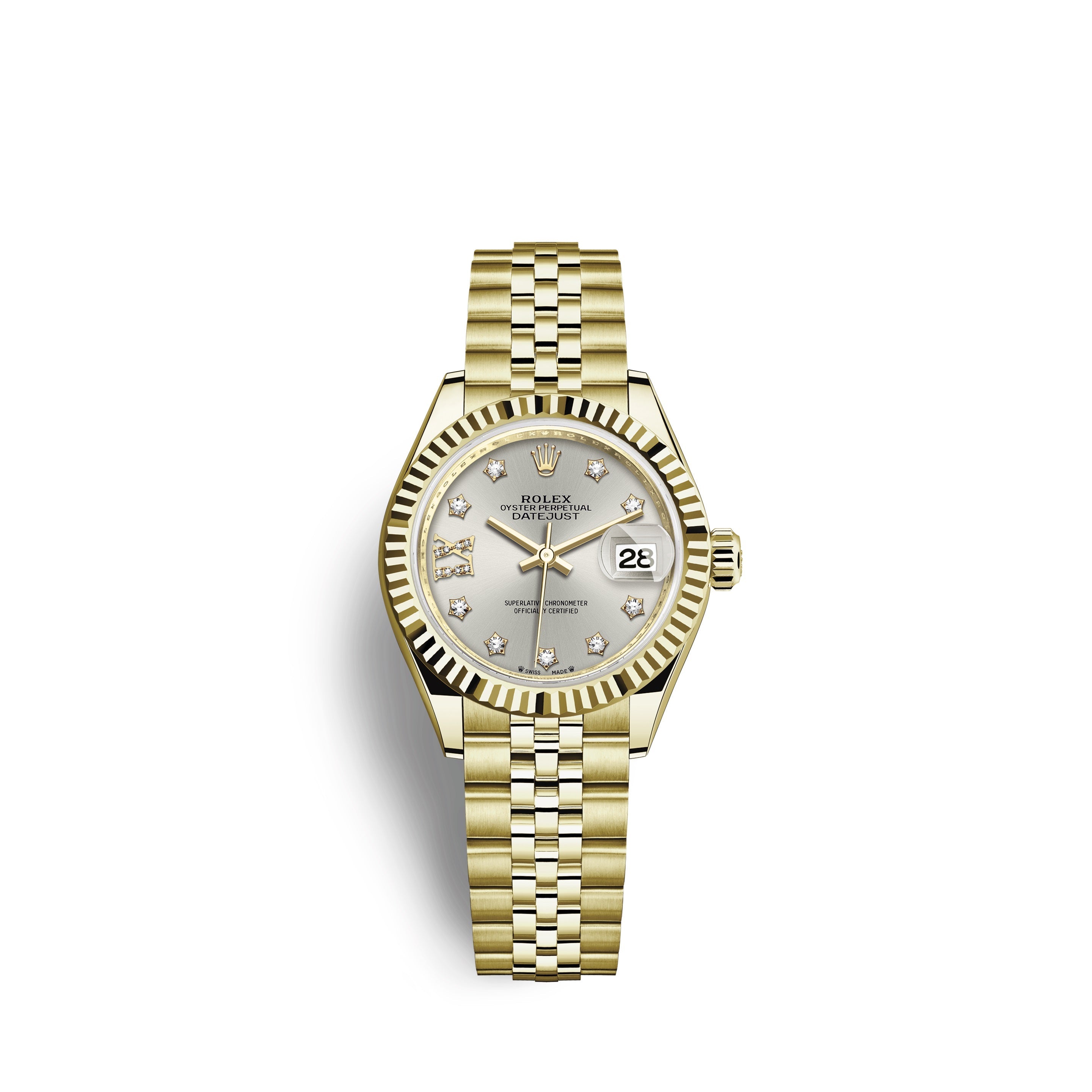Lady-Datejust 28, 18k Yellow Gold, Ref# 279178-0004