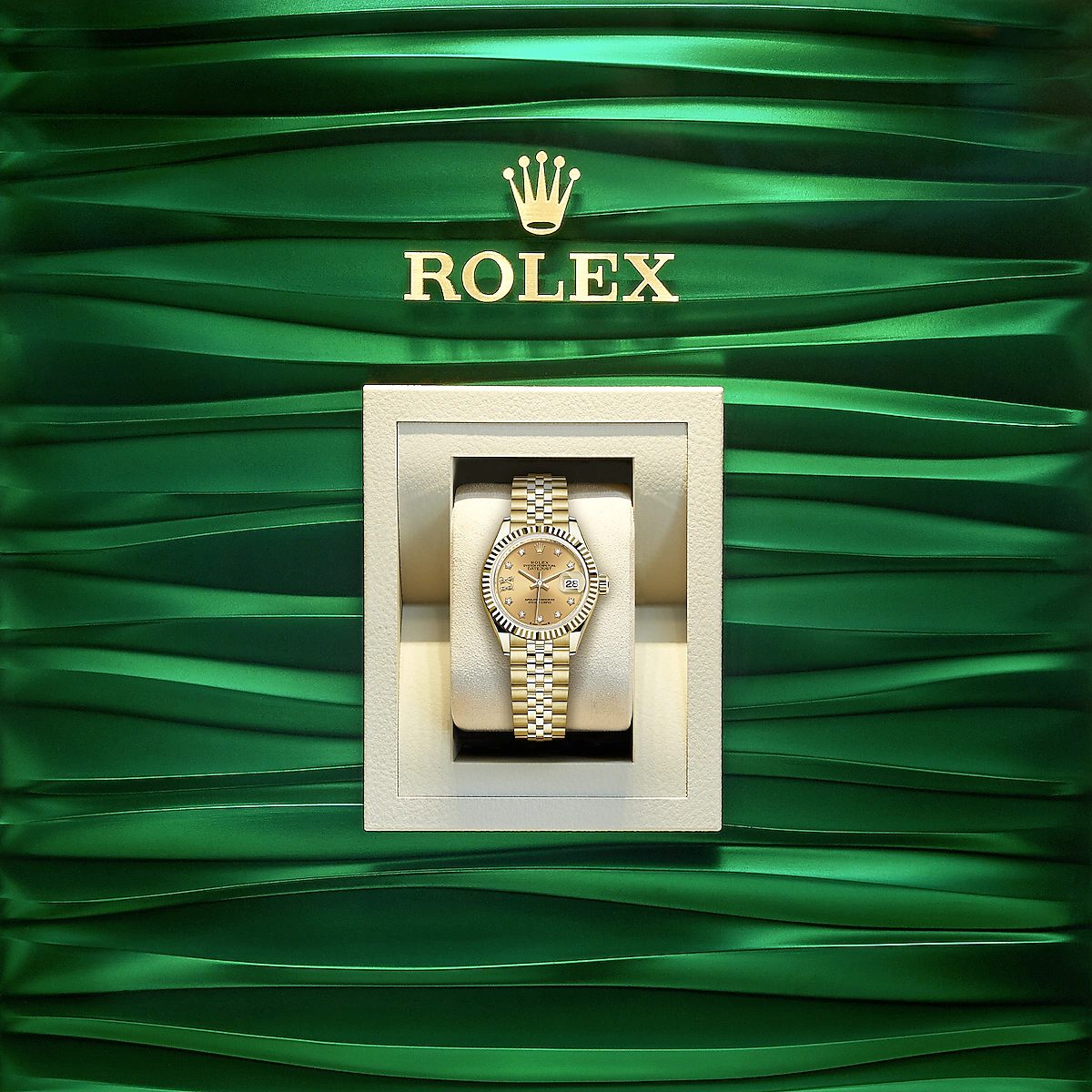 Lady-Datejust 28, 18k Yellow Gold, Ref# 279178-0014
