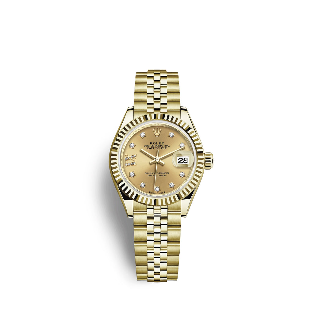 Lady-Datejust 28, 18k Yellow Gold, Ref# 279178-0014