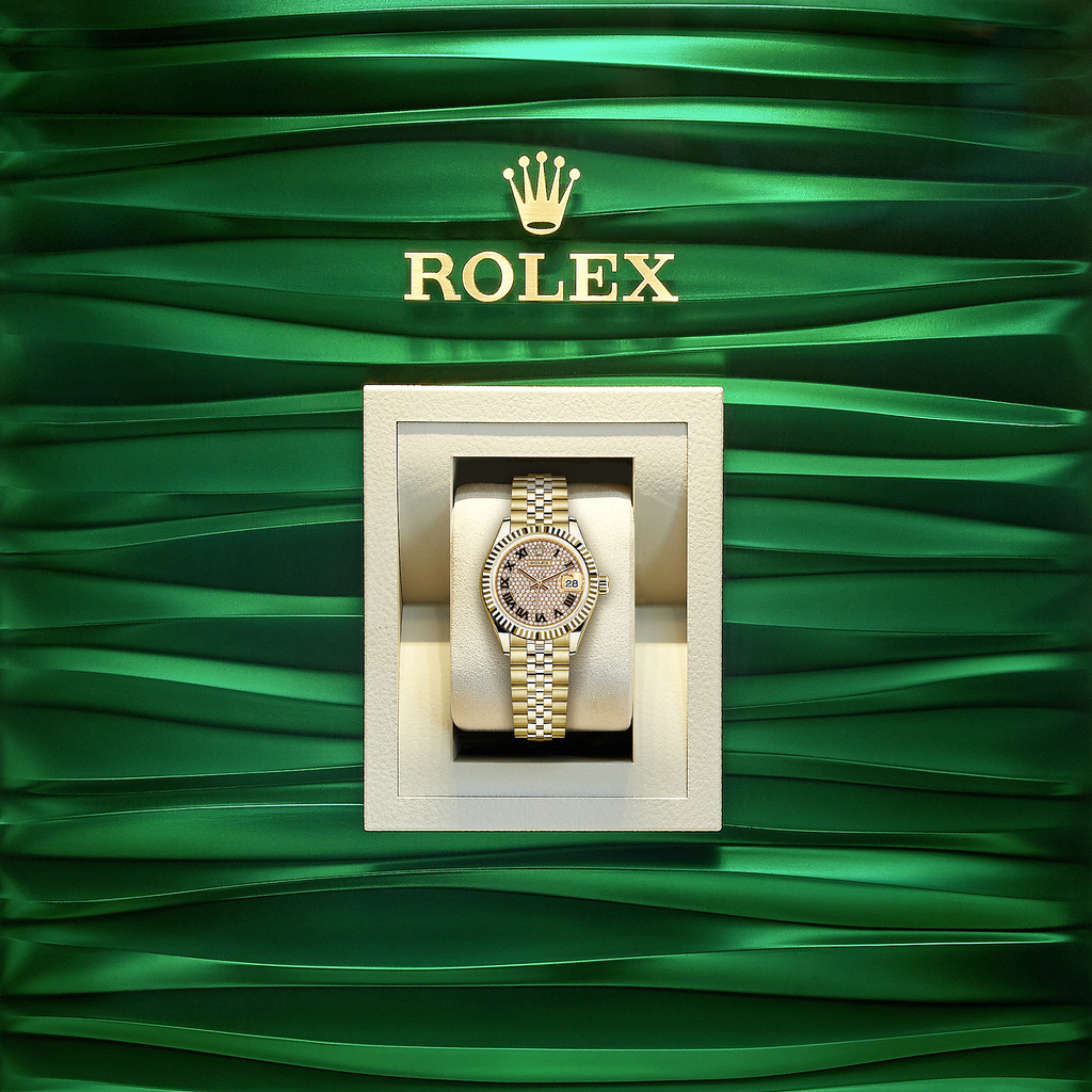 Lady-Datejust 28, 18k Yellow Gold, Ref# 279178-0032