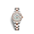 Lady-Datejust 28, Oystersteel and 18k Everose Gold, Ref# 279381RBR-0014