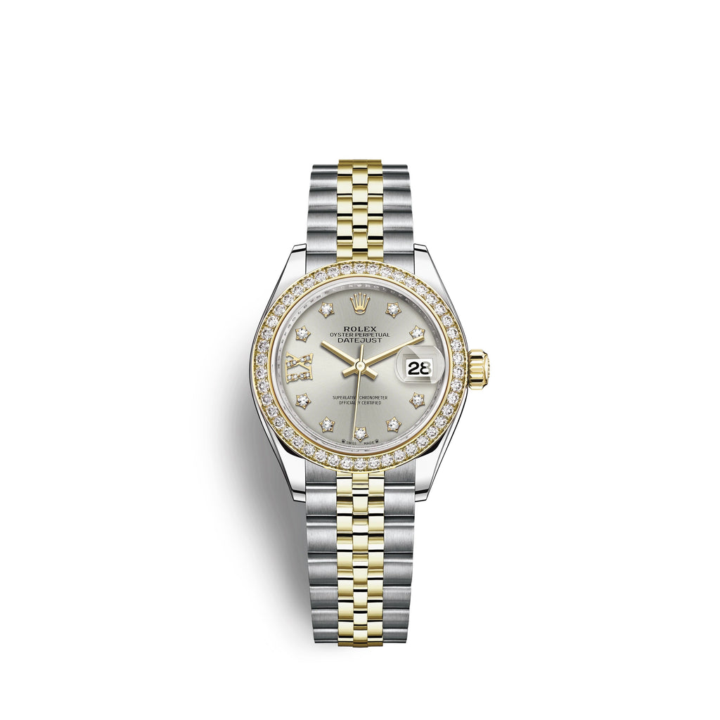 Lady-Datejust 28, Oystersteel and 18k Yellow Gold, Ref# 279383RBR-0003