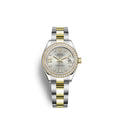 Lady-Datejust 28, Oystersteel and 18k Yellow Gold, Ref# 279383RBR-0004