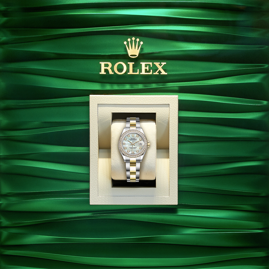 Lady-Datejust 28, Oystersteel and 18k Yellow Gold, Ref# 279383RBR-0020