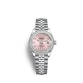 Lady-Datejust 28, Oystersteel and 18k White Gold, Ref# 279384RBR-0003