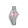 Lady-Datejust 28, Oystersteel and 18k White Gold, Ref# 279384RBR-0005