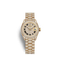 Lady-Datejust 28, 18k Yellow Gold, Ref# 279458RBR-0001