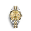 Sky-Dweller 42mm, Oystersteel and 18k Yellow Gold, Ref# 326933-0004