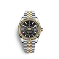 Sky-Dweller 42mm, Oystersteel and 18k Yellow Gold, Ref# 326933-0005