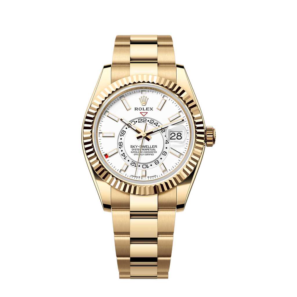 Sky-Dweller, 42mm, 18k Yellow Gold, Ref# 336938-0003