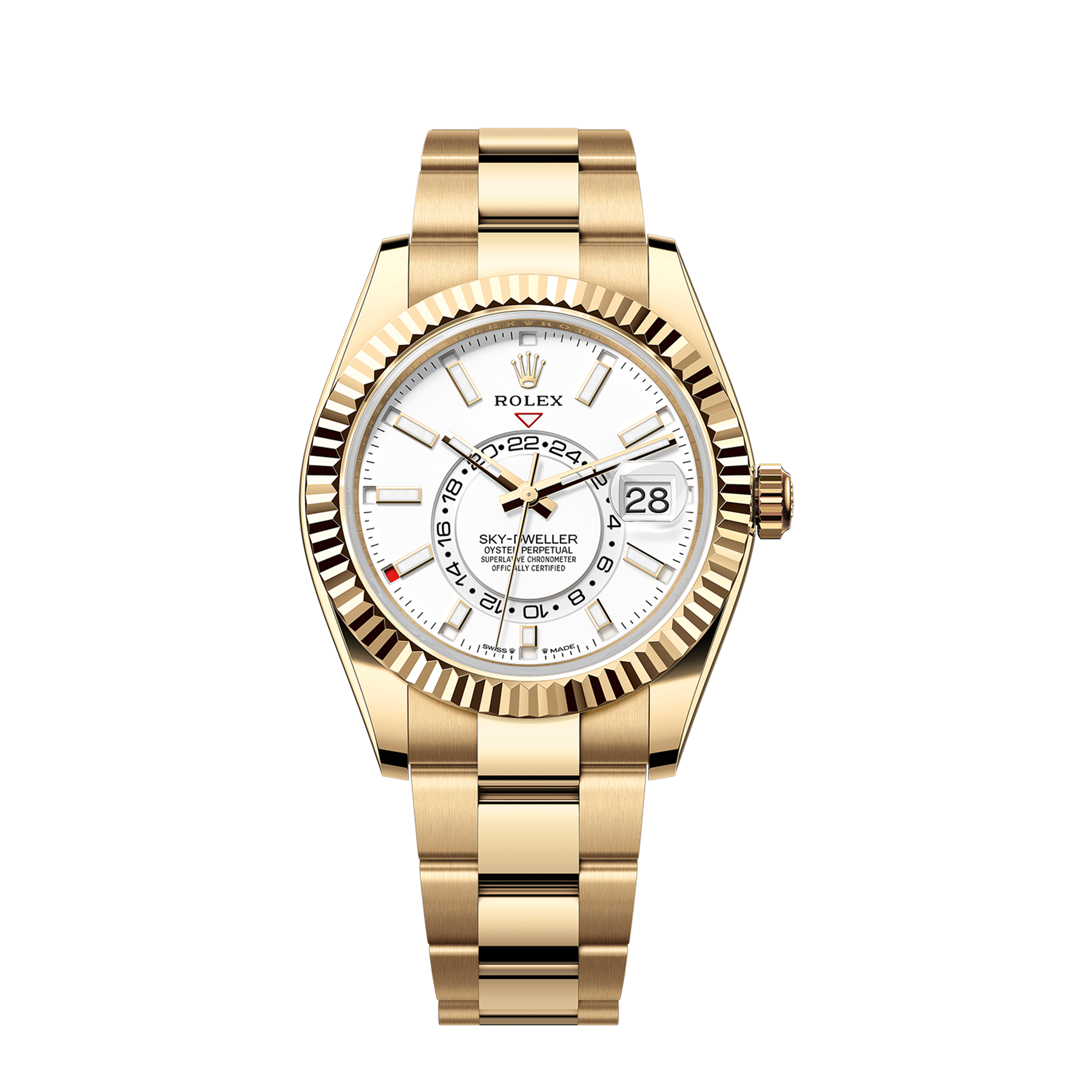 Sky-Dweller, 42mm, 18k Yellow Gold, Ref# 336938-0003