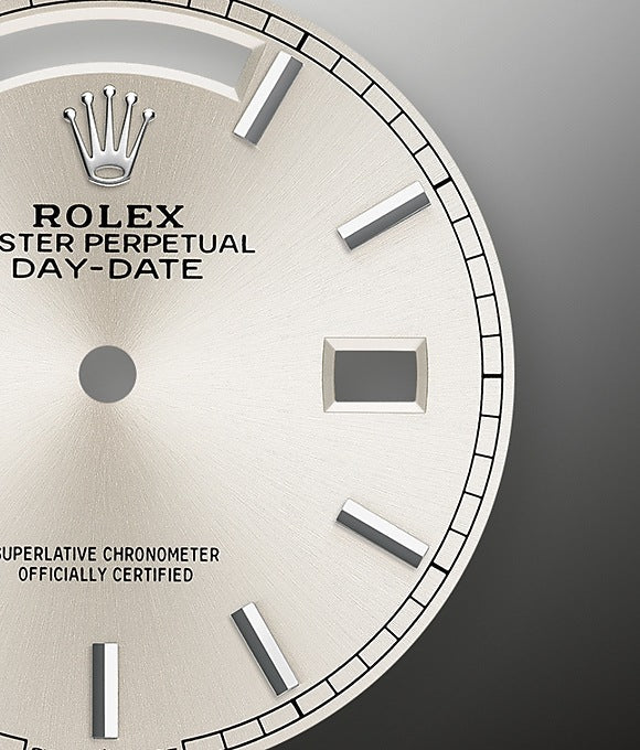 Day-Date 36 White gold Ref# 128239-0005