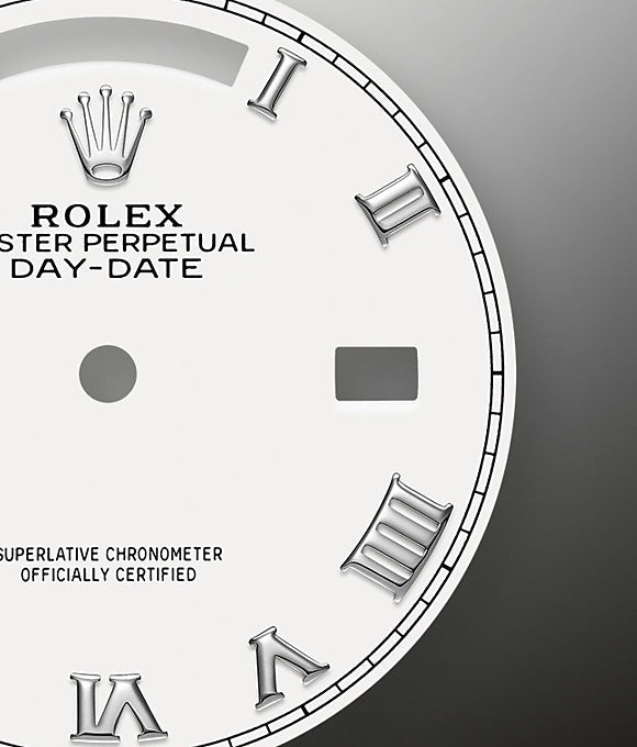 Day-Date 36 White gold Ref# 128239-0038
