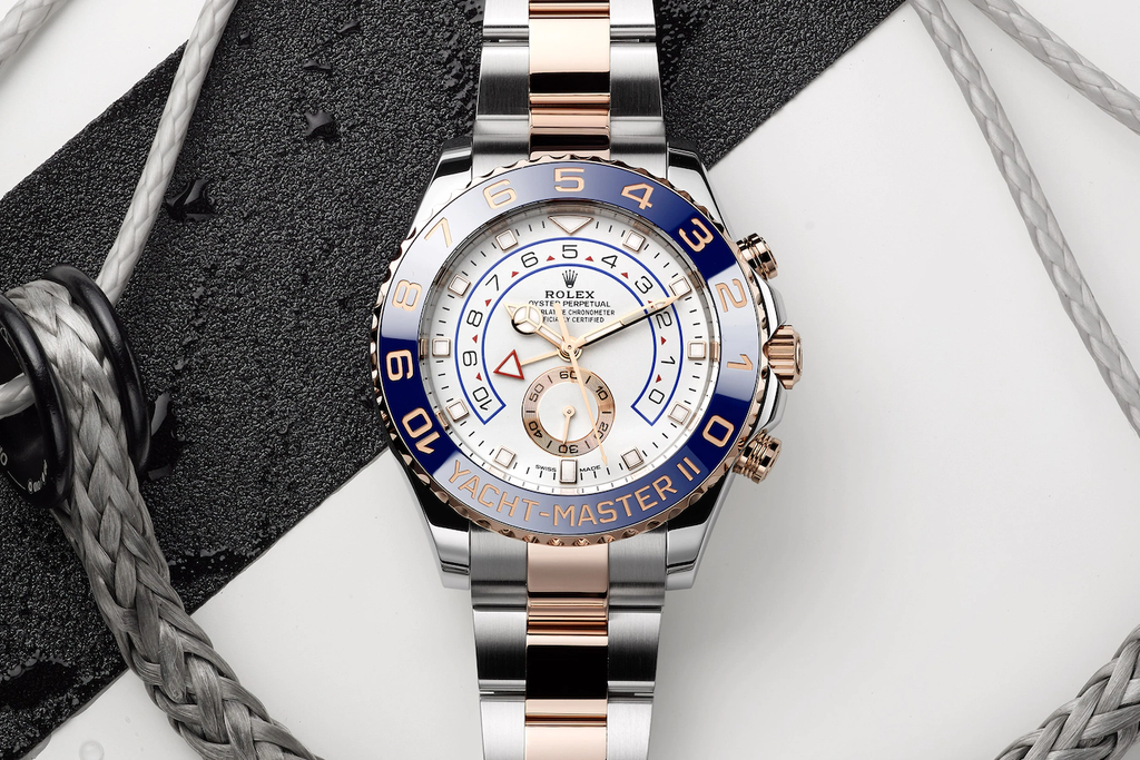 Yacht-Master II, Stainless Steel and 18k Everose Gold, 44mm, Ref# 116681-0002