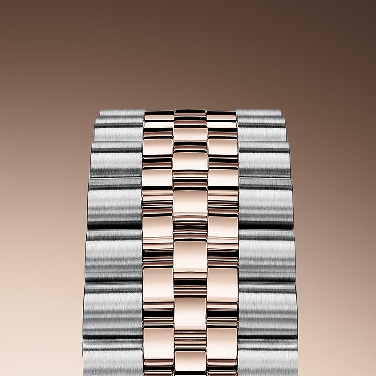 Lady-Datejust 28, Oystersteel and 18k Everose Gold, Ref# 279161-0011
