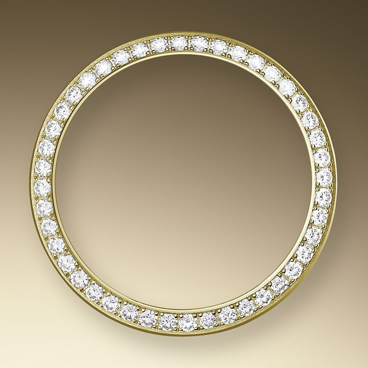 Lady-Datejust 28, 18kt Yellow Gold and diamonds, Ref# 279138RBR-0031