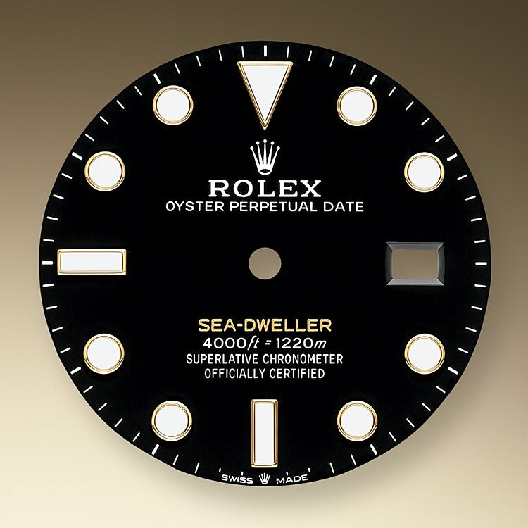 Sea-Dweller, Stainless Steel and 18k Yellow Gold, 43mm, Ref# 126603-0001