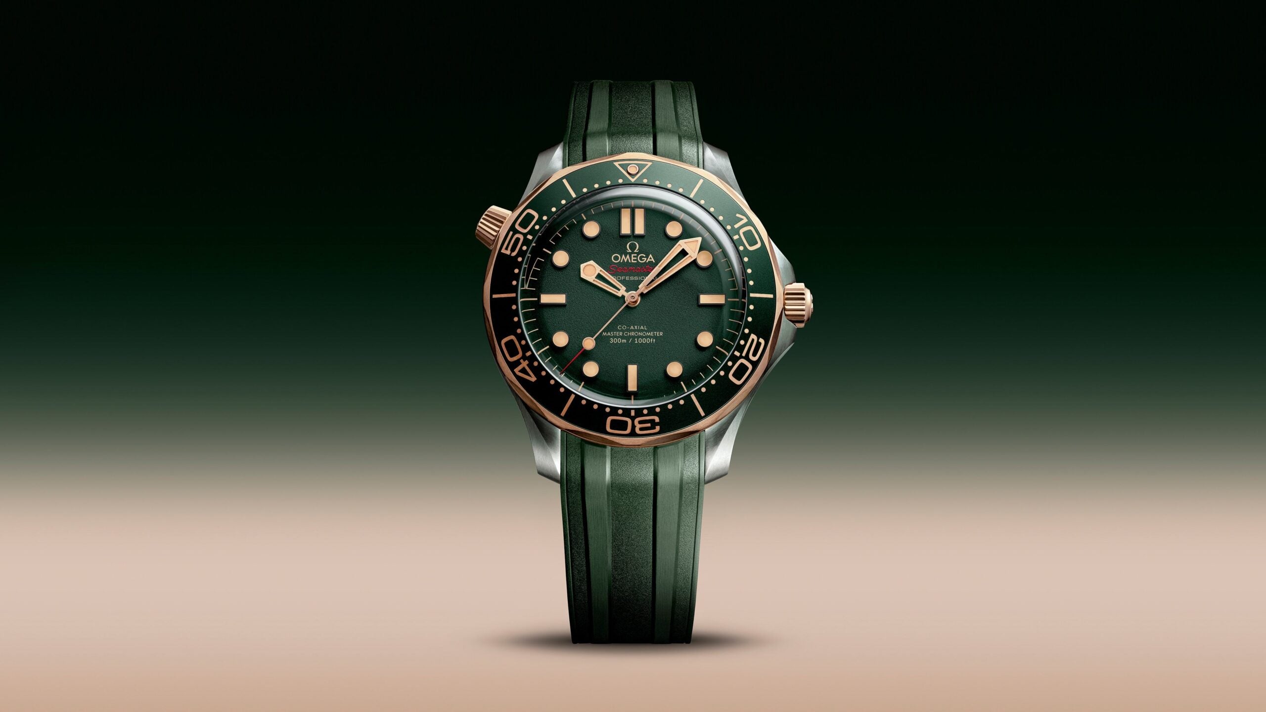Unworn, Seamaster Diver 300m, Titanium and exclusive 9K Bronze Gold, 42mm, Ref# 210.92.42.20.10.001, box and papers