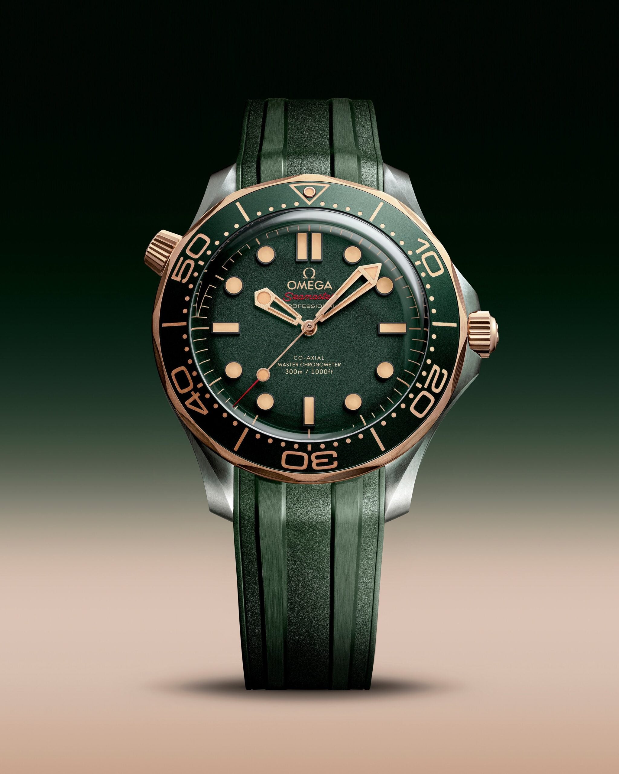 Unworn, Seamaster Diver 300m, Titanium and exclusive 9K Bronze Gold, 42mm, Ref# 210.92.42.20.10.001, box and papers