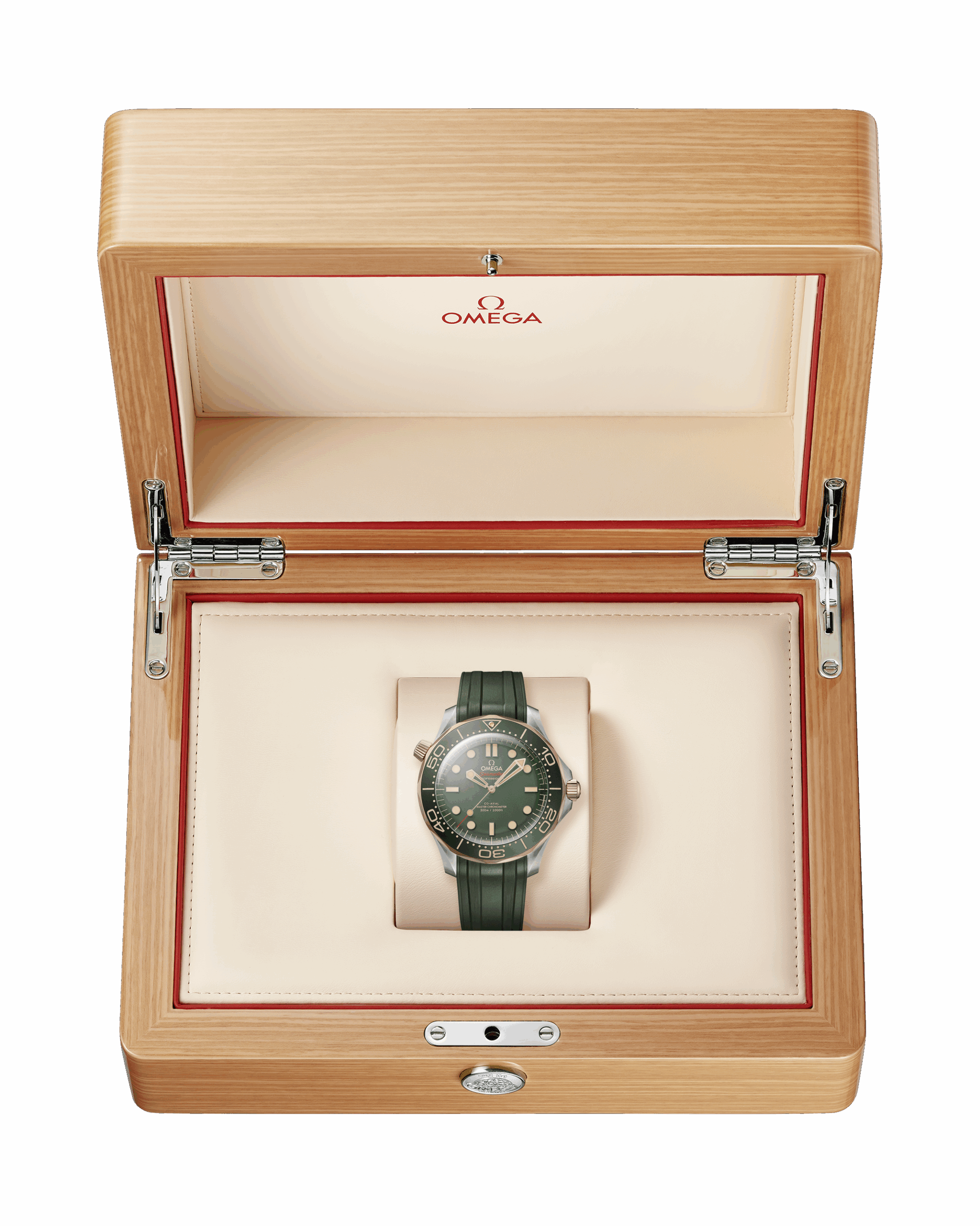 Unworn, Seamaster Diver 300m, Titanium and exclusive 9K Bronze Gold, 42mm, Ref# 210.92.42.20.10.001, box and papers