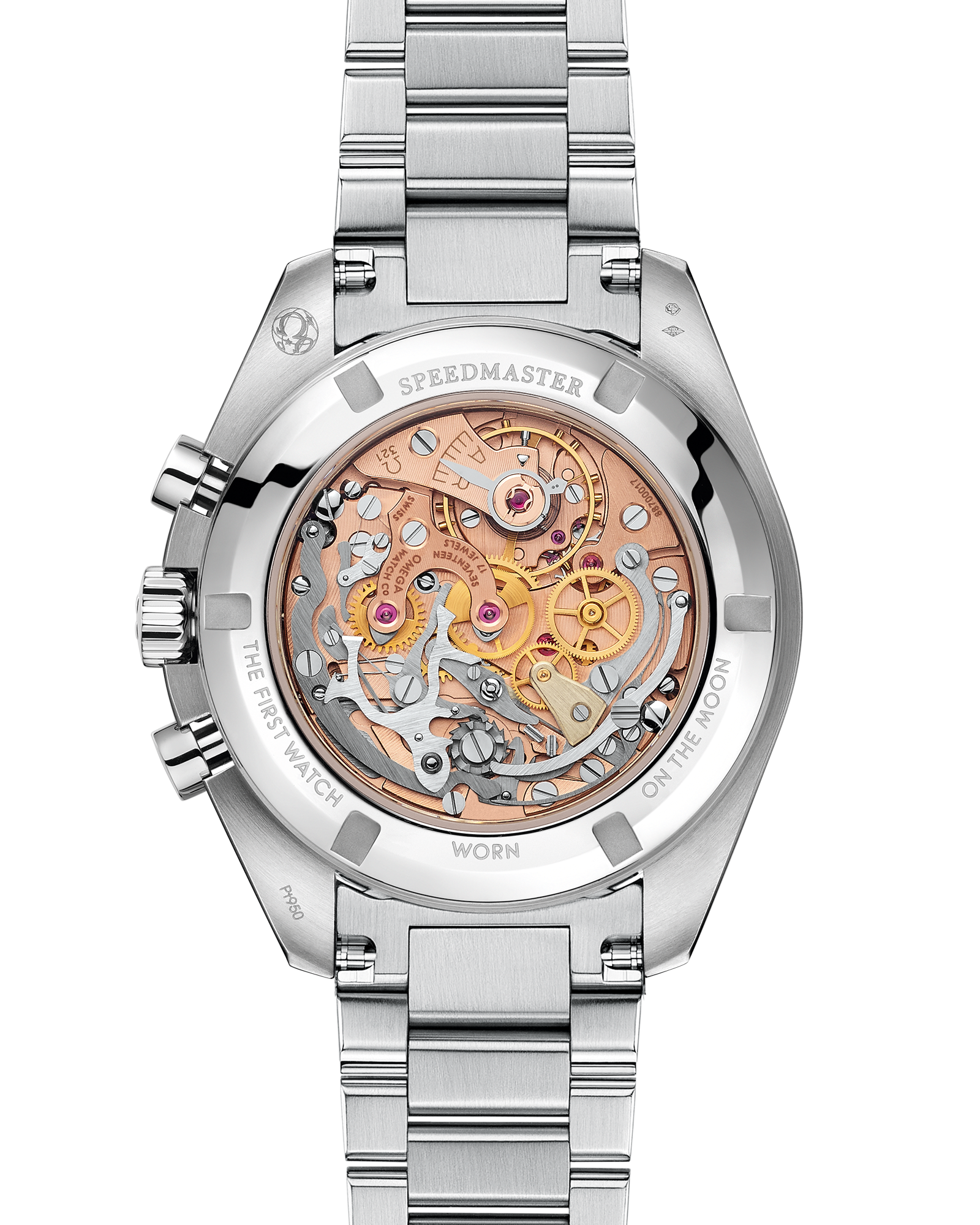 Unworn, Speedmaster Calibre 321, Platinum, Chronograph, 42mm, Ref# 311.90.42.30.99.002, box and papers