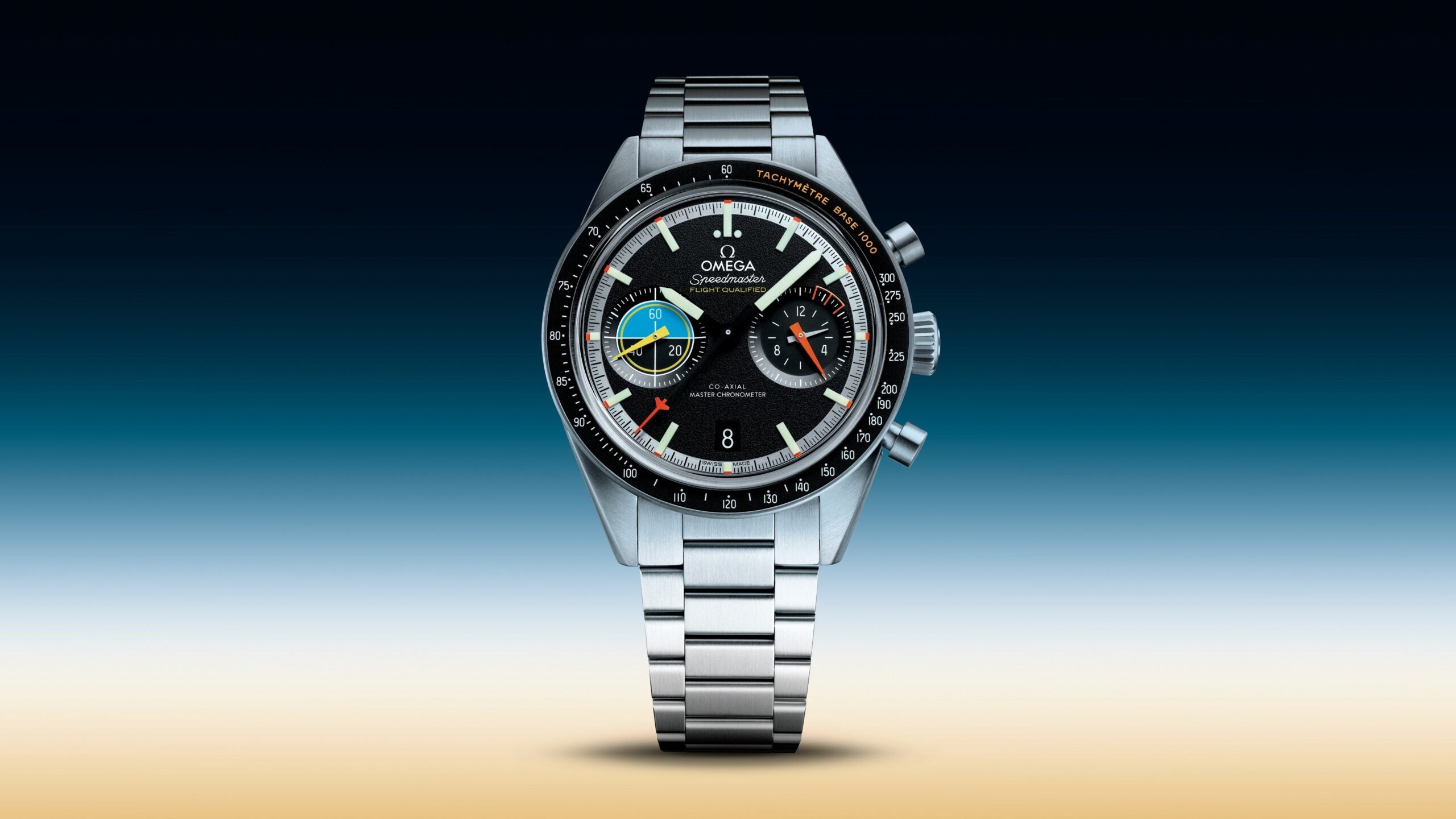 Unworn, Speedmaster Pilot, Stainless Steel, Chronograph, 40.85 mm, Ref# 332.10.41.51.01.002, box and papers