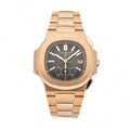 Nautilus Flyback Chronograph, Date Watch, 18k Rose Gold, 40, 5 mm, Ref# 5980/1R-001