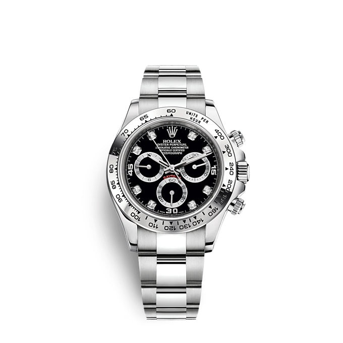 Cosmograph Daytona 40 mm 18 ct white gold Ref# 116509-0055