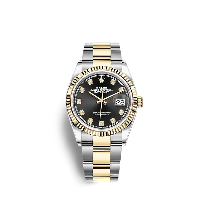 Datejust 36 Oystersteel and yellow gold Ref# 126233-0022
