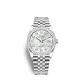 Datejust 36 Oystersteel and white gold Ref# 126284RBR-0011
