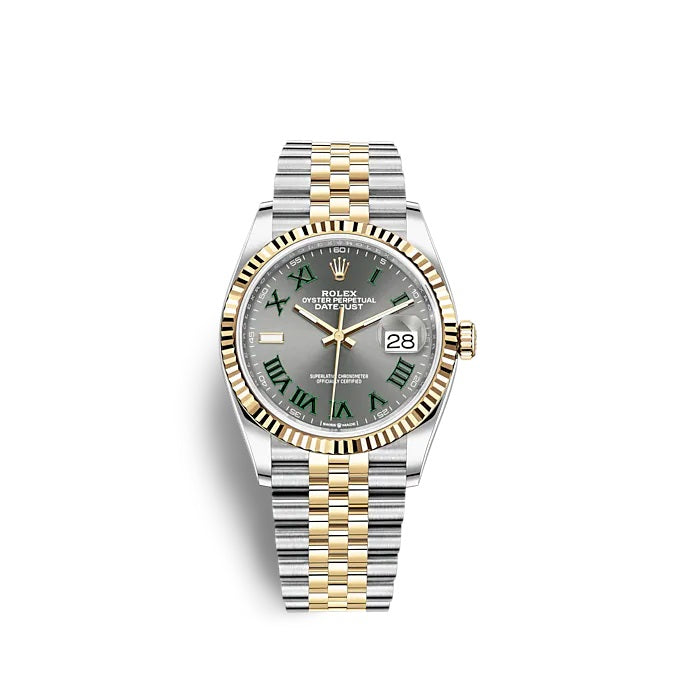Datejust 36 Oystersteel and yellow gold Ref# 126233-0035