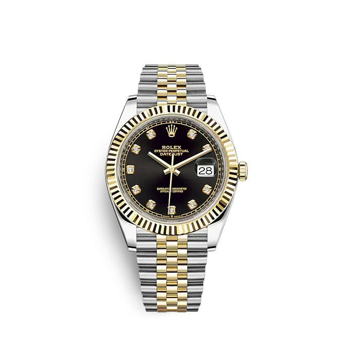 Datejust 41 Oystersteel and yellow gold Ref# 126333-0006