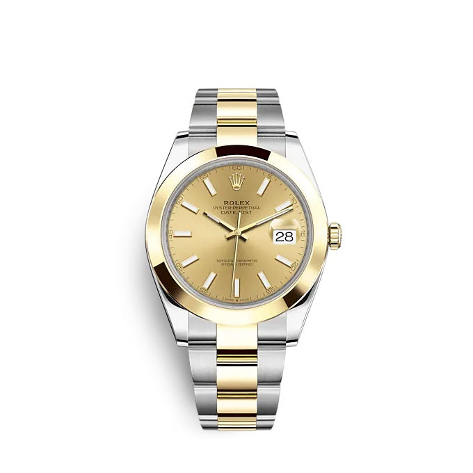 Datejust 41 Oystersteel and yellow gold Ref# 126303-0009