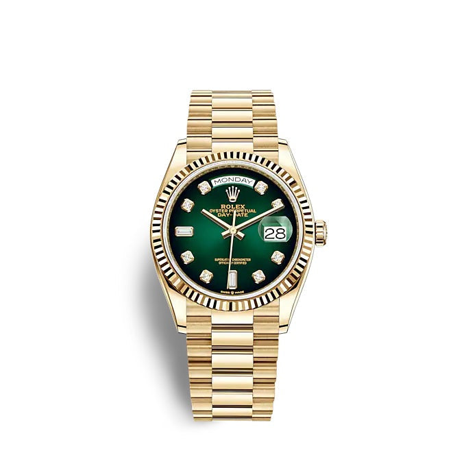 Day-Date 36 Yellow gold Ref# 128238-0069
