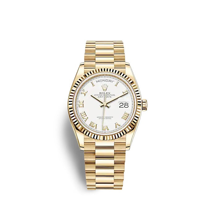 Day-Date 36 Yellow gold Ref# 128238-0076