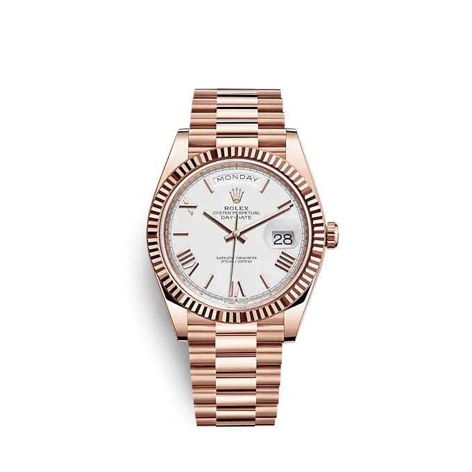 Day-Date 40 Everose gold Ref# 228235-0032