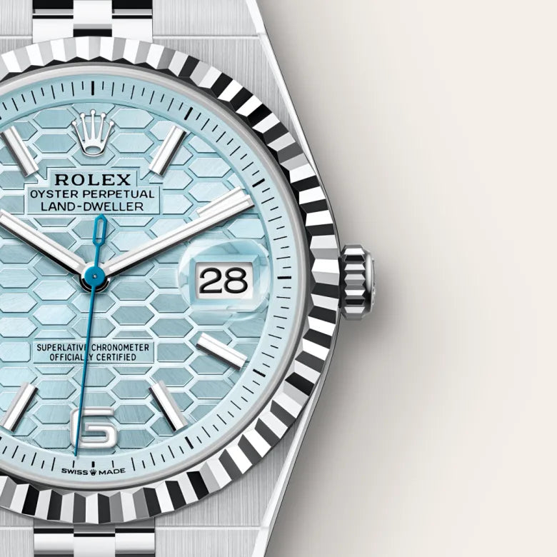 Land-Dweller 40mm Oyster Platinum M127336-0001