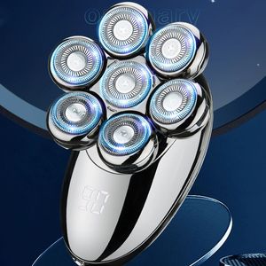 Portable Cordless Travel Men's Mini Electric Shaver Rechargeable Ipx7 Haircutting Awl Ear and Nose Hair Trimmer Push White