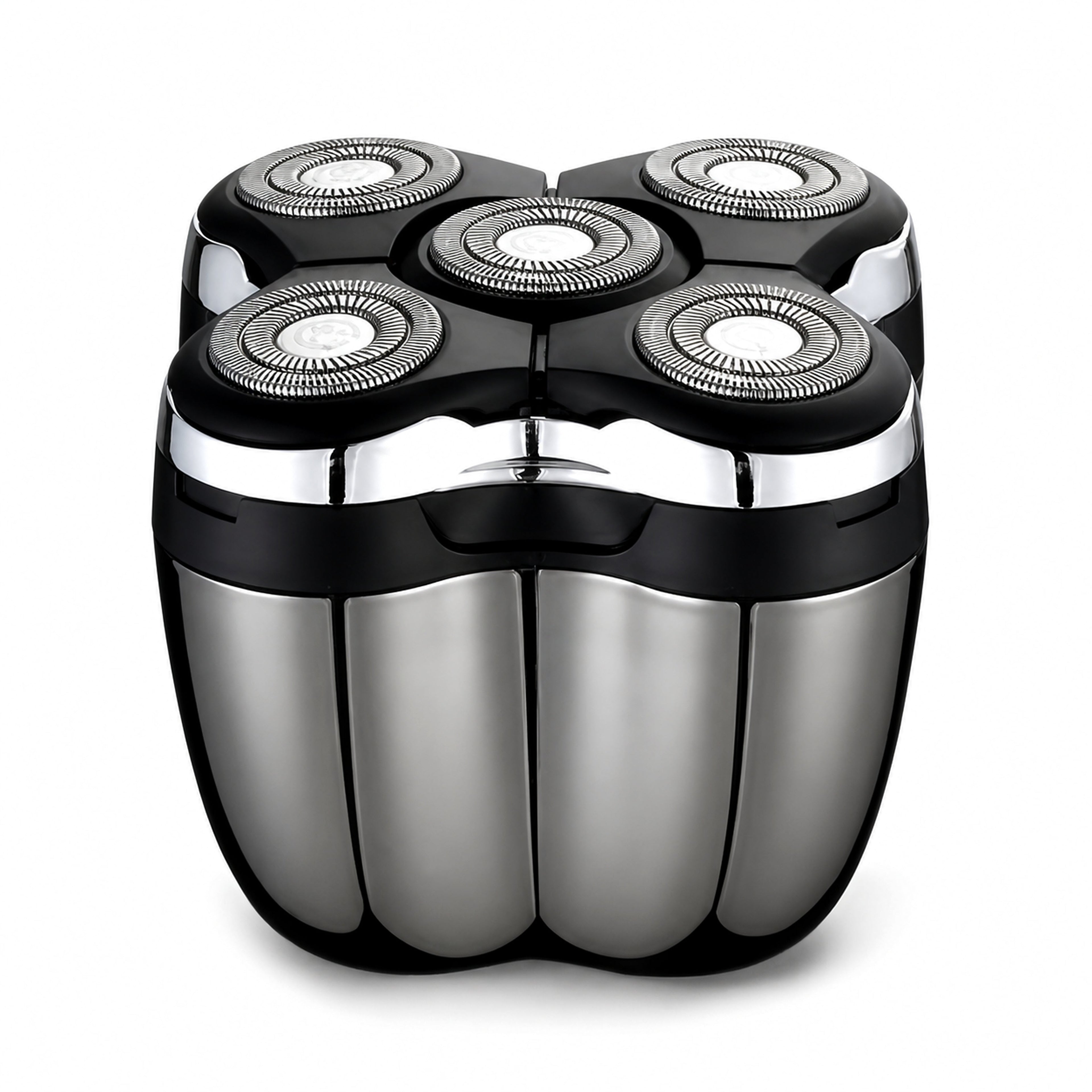 Smart Digital Display 5D Mini Electric Shaver Men's Bald Face USB Rechargeable Hair Clipper
