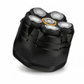 6D Head Bald Shaver Magnetic Head Shaving Machine Cordless Electric Mini Rotary Shavers for Men with LED Display