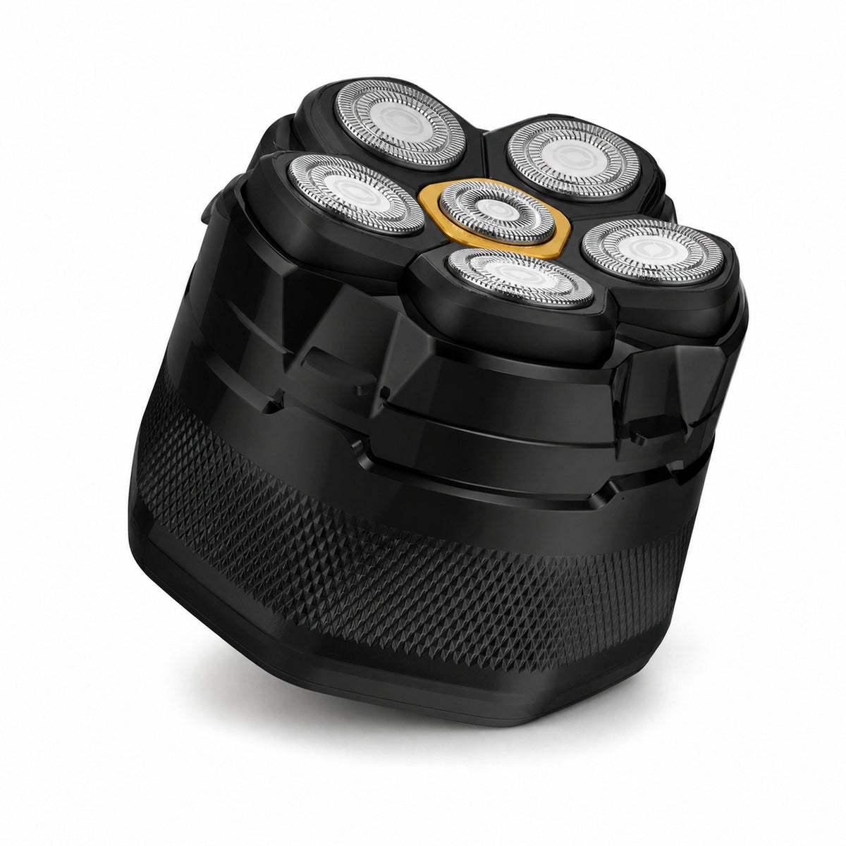 6D Head Bald Shaver Magnetic Head Shaving Machine Cordless Electric Mini Rotary Shavers for Men with LED Display