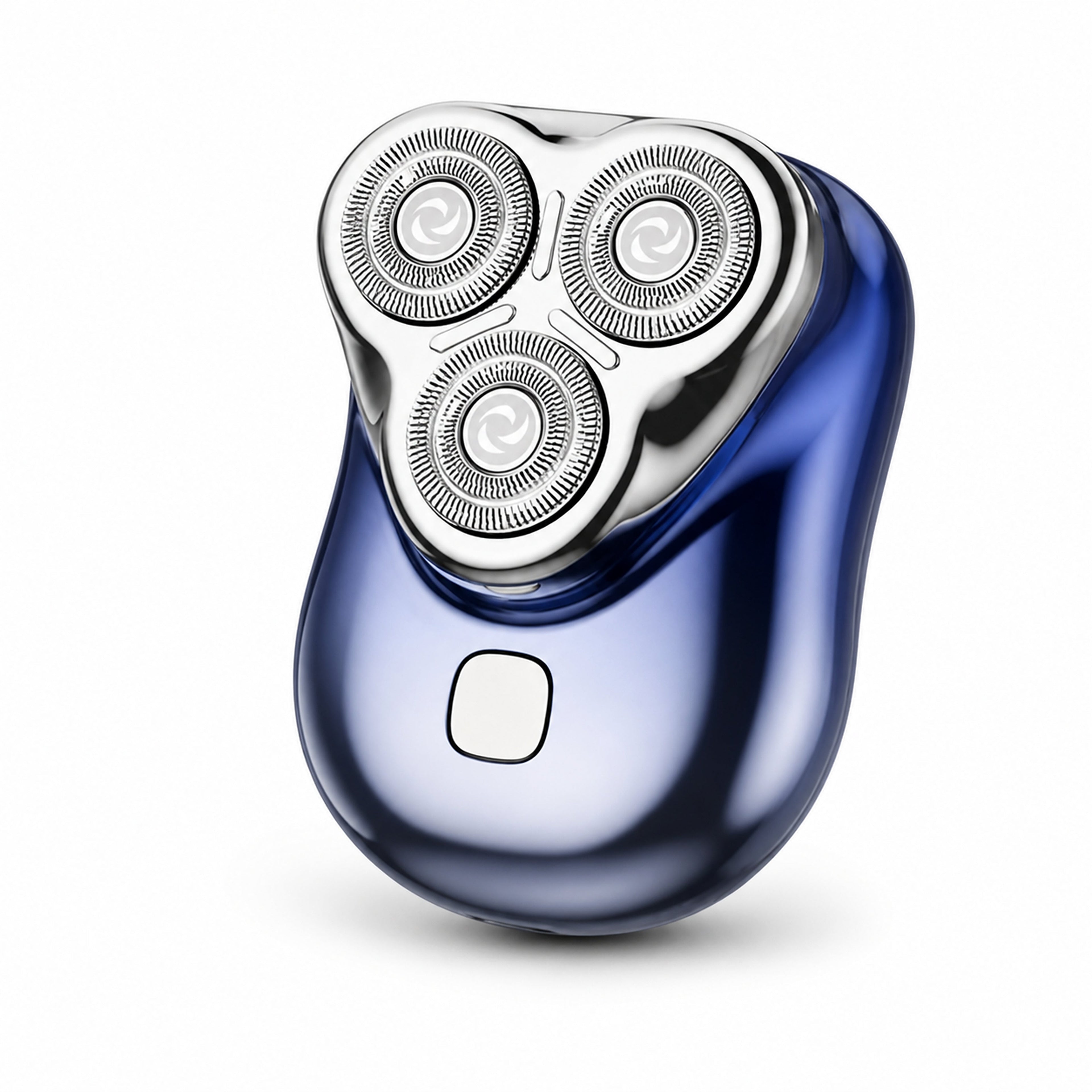 Triple Blade Rotary Shaver Ultra-Compact Men's Grooming Razor Rechargeable Ipx7 Waterproof Shaver