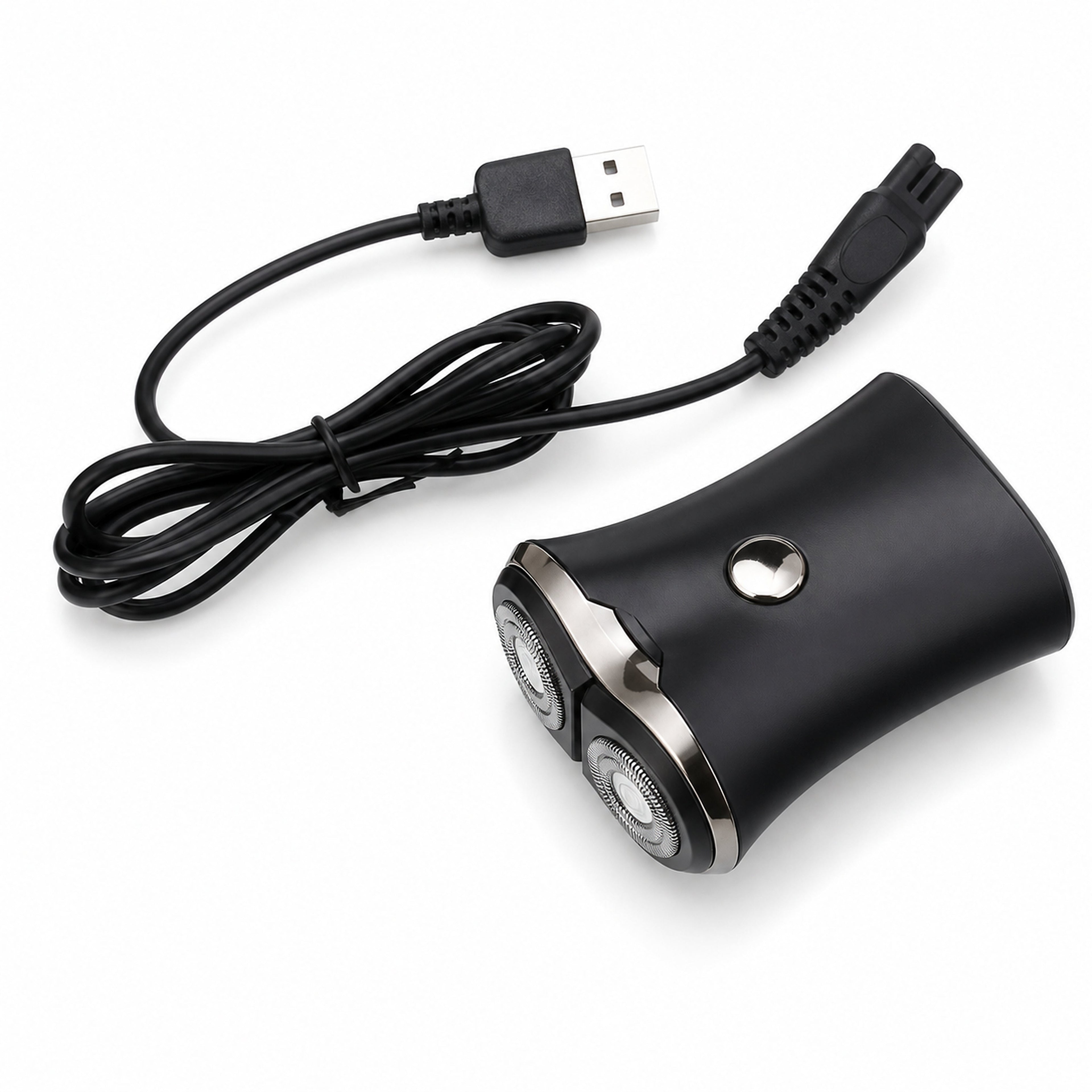 Men Shaving Machine Portable Electric Shaver Mini USB Rechargeable Travel Shaver