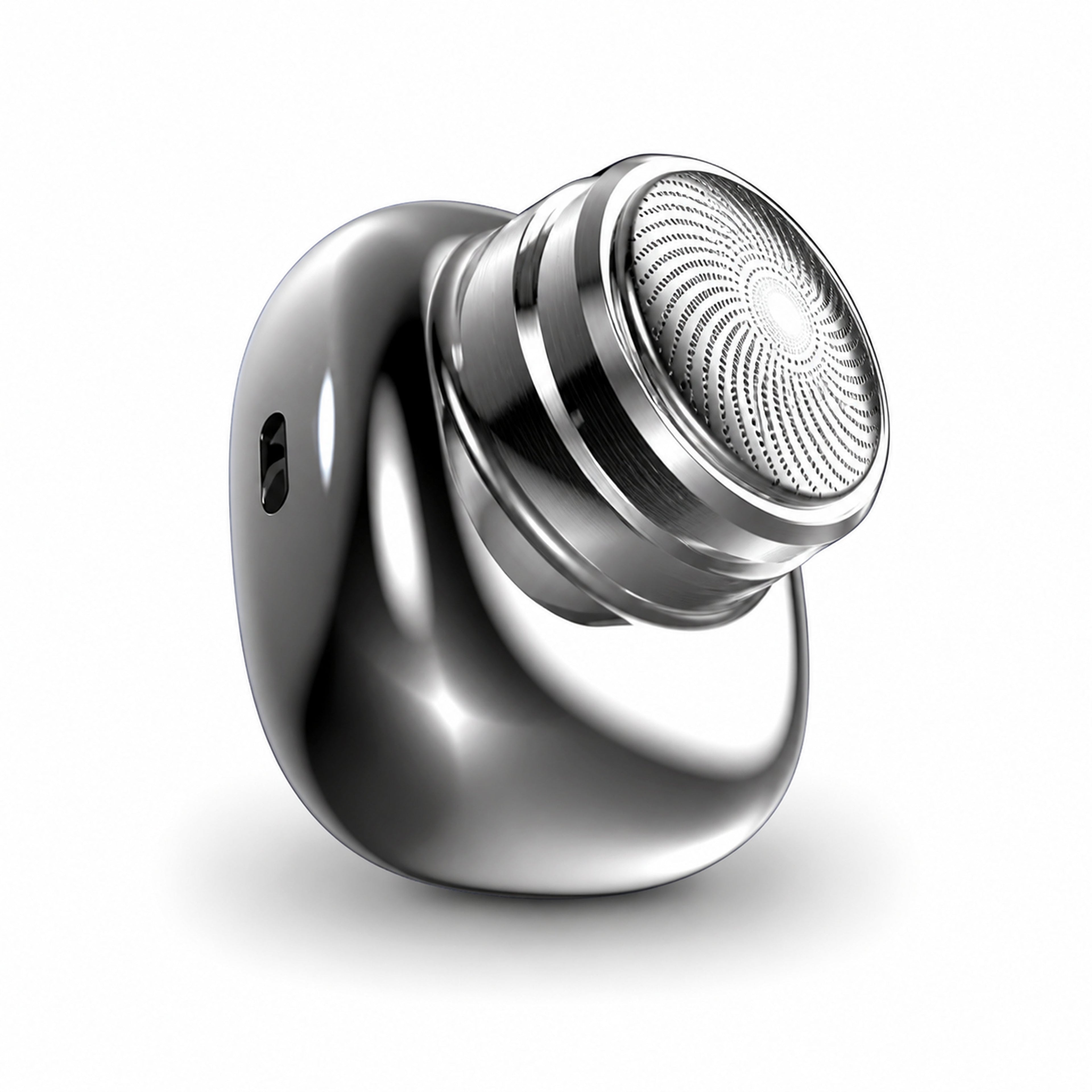 [Zsm] Compact German Steel Blade Anti-Slip Silver Electric Shaver