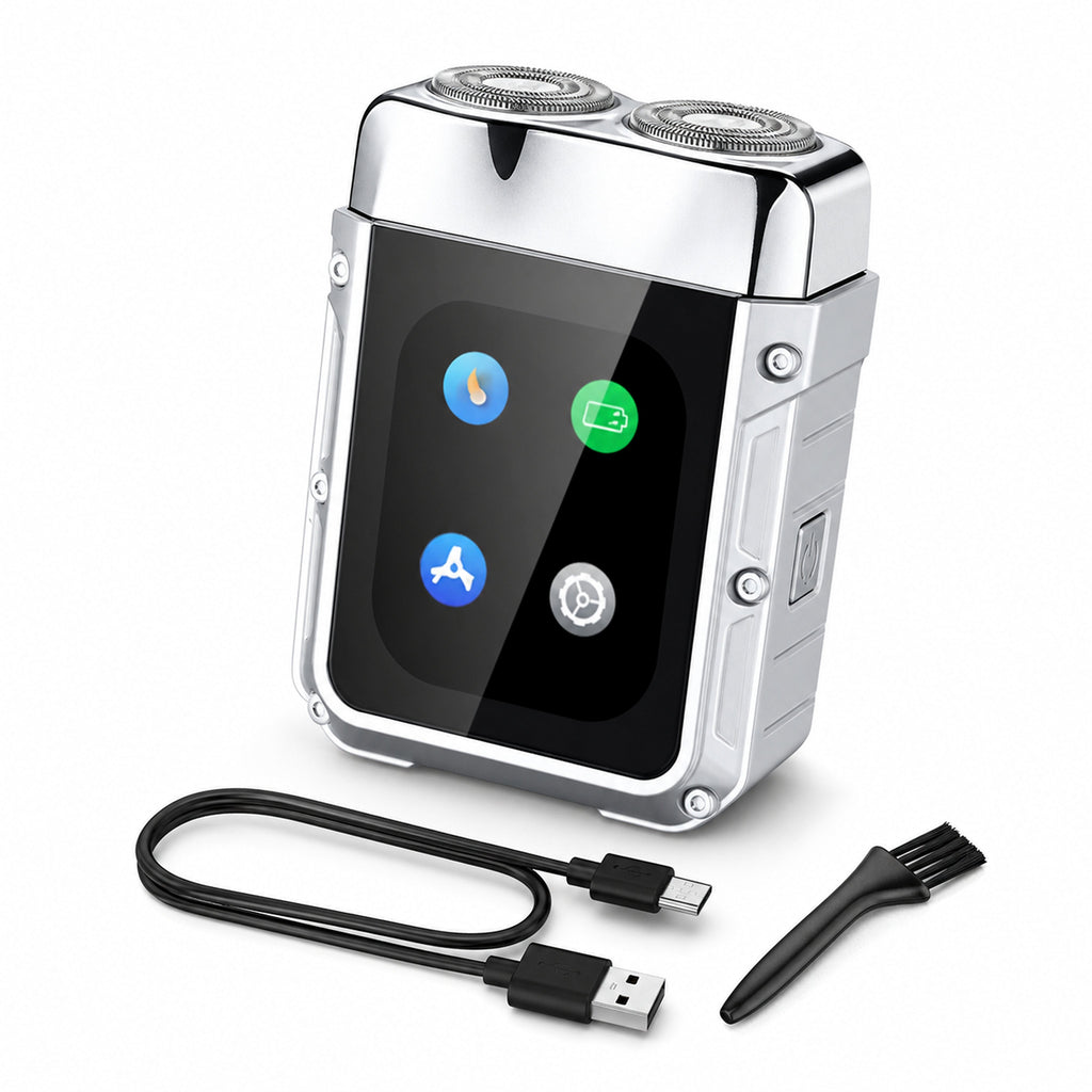 Pakiss Smart Touchscreen 2-in-1 Electric Shaver