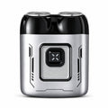 Waterproof LED Display Dual-Head Electric Shaver