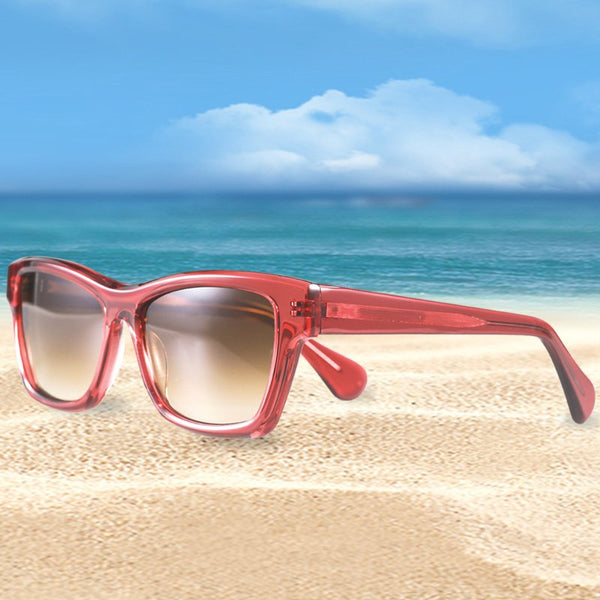 Bevel Cut Sunglasses — Acetate